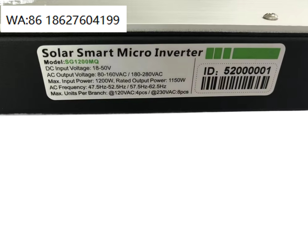 Micro Inverter 1400W Solar Grid Tie - 1000W 1200W 1400W 그리드 연결형 마이크로