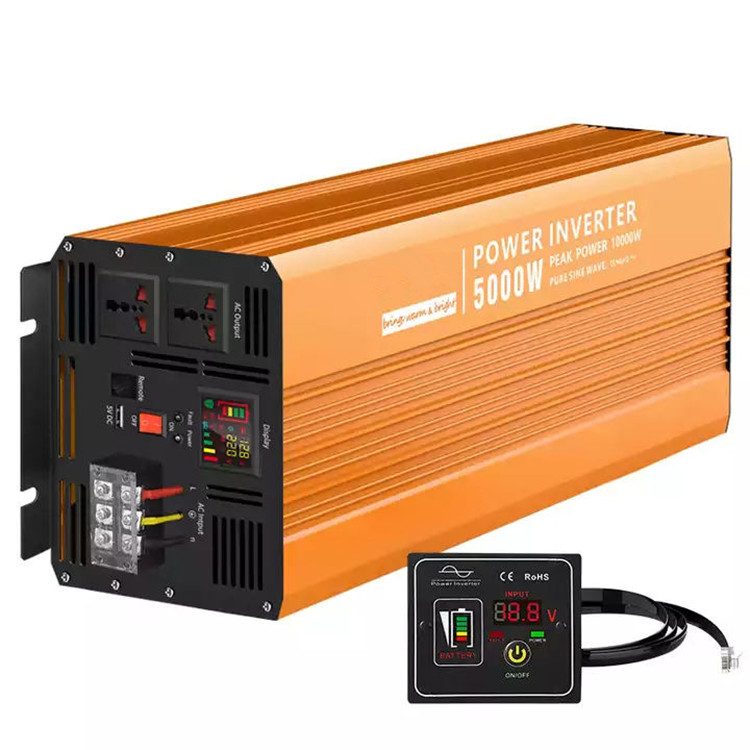 Pure Sine Wave Inverter 5000W 48V 220V - -5000W 태양광 순수 정현파 인버터 오프