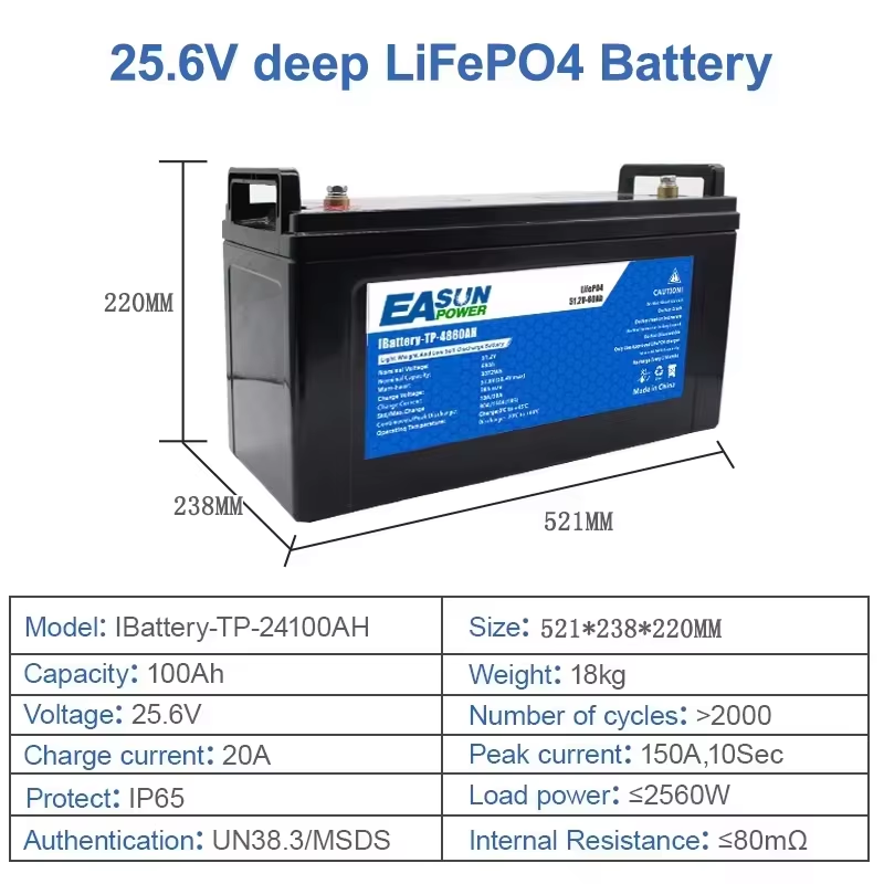 EASUN POWER LiFePO4 배터리 100Ah  - Grid Tie Inverter Limiter 2000W 리뷰 및 가격