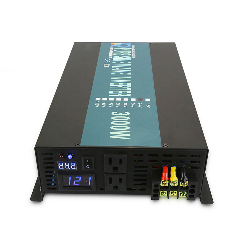 신뢰할 수 있는 순수 사인파 인버터, 태양광 패널 보조 - Inverter Pure Sine Wave 60Hz 120V 3000W 리뷰 및 가격