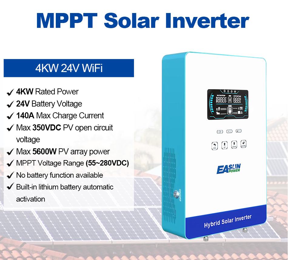 EASUN POWER 4000W 태양광 인버터 120V - Grid Tie Inverter Limiter 2000W 리뷰 및 가격