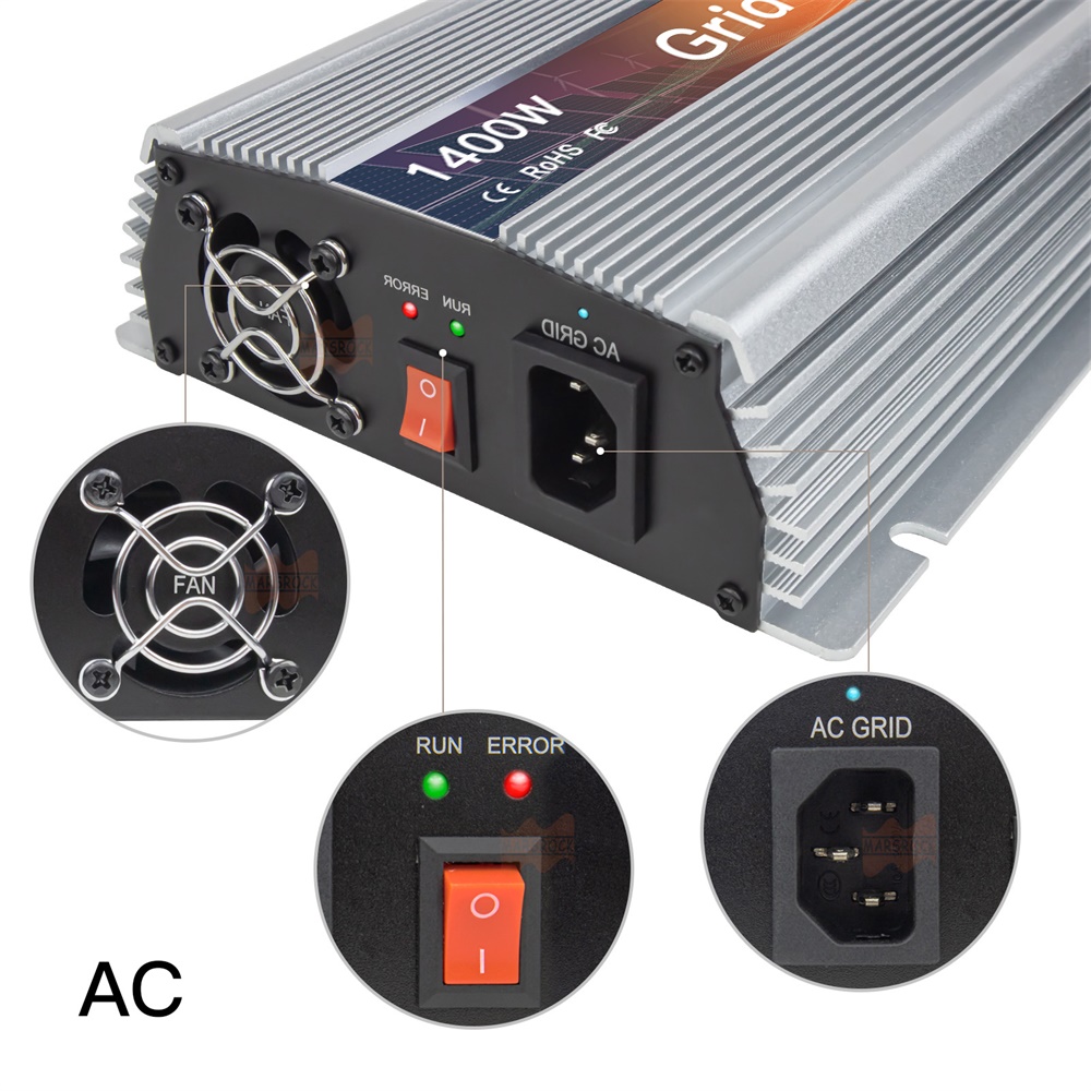 1400W 태양광 MPPT 마이크로 인버터 온그리드 타 - Micro Inverter 1400W Solar Grid Tie 리뷰 및 가격