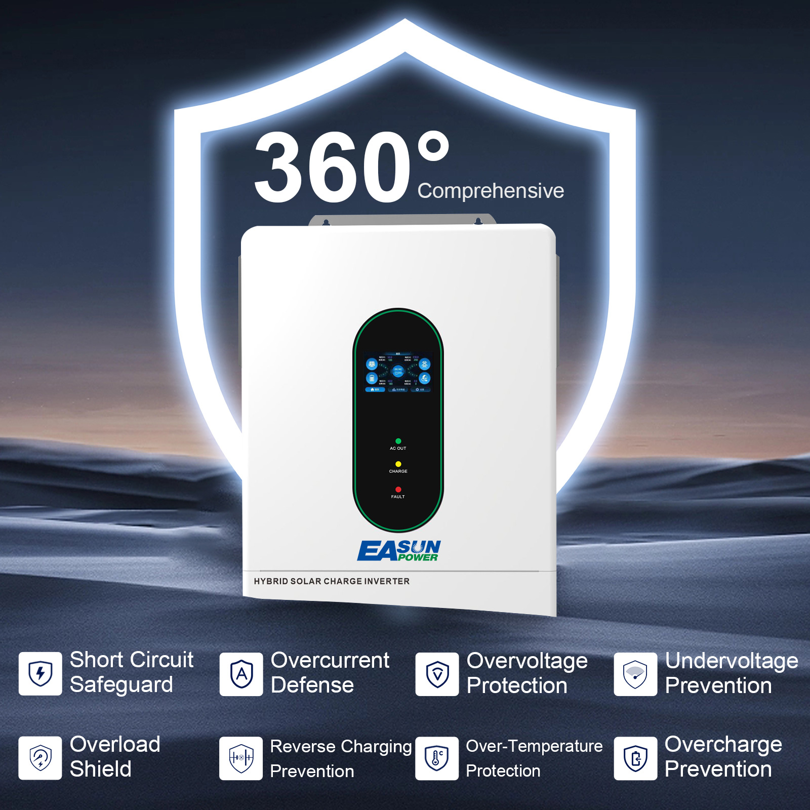 EASUN POWER 12KW 분리형 단상 계통연계형  - Grid Tie Inverter Limiter 2000W 리뷰 및 가격